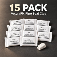 VelyraFix™ Pipe Seal Clay — Fill Any Gap In 30 Seconds