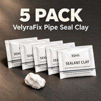 VelyraFix™ Pipe Seal Clay — Fill Any Gap In 30 Seconds