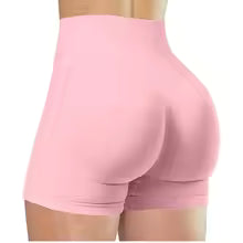 Sport Shorts High Waistband Butt Lifting