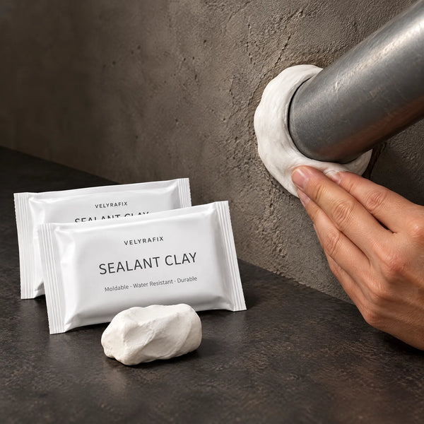 VelyraFix™ Pipe Seal Clay — Fill Any Gap In 30 Seconds