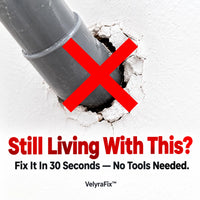 VelyraFix™ Pipe Seal Clay — Fill Any Gap In 30 Seconds